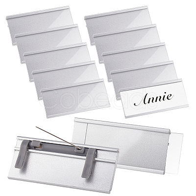 Aluminium Alloy Name Plate Holder FIND-WH0176-26P-1