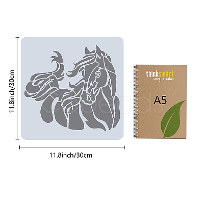 PET Plastic Drawing Painting Stencils Templates DIY-WH0244-170-1