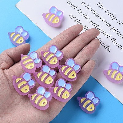 Transparent Acrylic Beads X-MACR-S374-06B-03-1