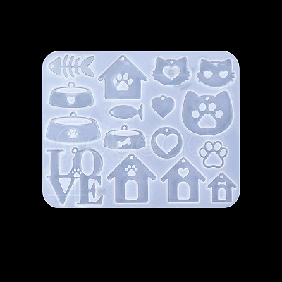 DIY Pendant Silicone Molds PW-WGFB9F8-03-1