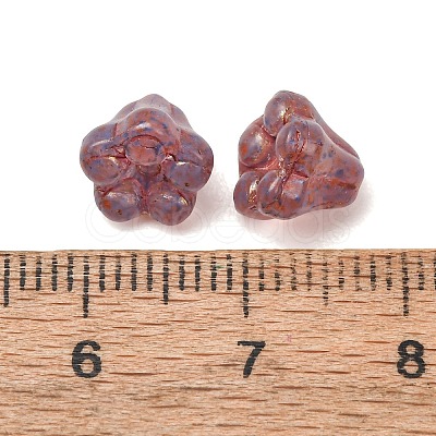 Handmade Lampwork Bead Caps LA-CBAA1BE-02H-1