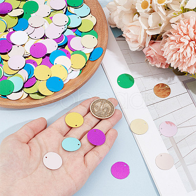 2000Pcs 10 Colors Ornament Accessories PVC-OC0001-14C-1