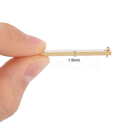 Ion Plating(IP) 304 Stainless Steel Pendants STAS-I311-14B-G-1