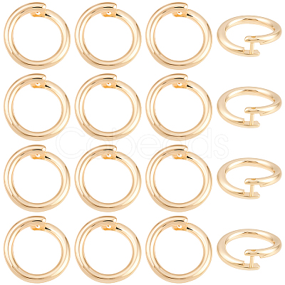 20Pcs Brass Open Jump Rings KK-BBC0023-10D-1