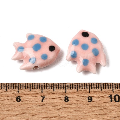 Handmade Porcelain Beads LS-PR-Z001-02G-1