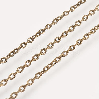 Iron Textured Cable Chains CH-0.6YHSZ-AB-1