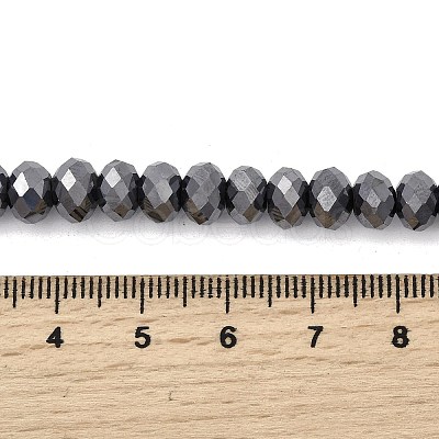 Synthetic Terahertz Stone Beads Strands G-H327-N03-01-1