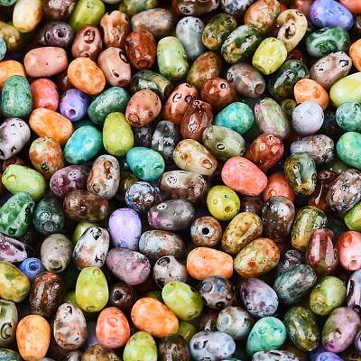 Picasso Glass Seed Beads SEED-N012-10-1