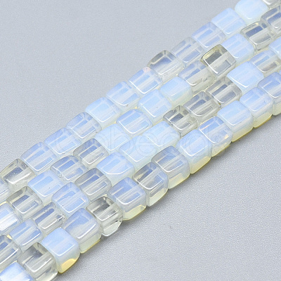 Opalite Beads Strands X-G-S357-G15-1