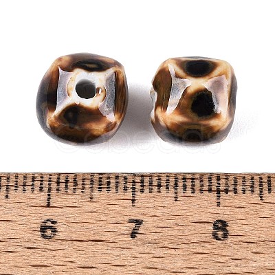Vintage Handmade Porcelain Beads PORC-N013-18-22-1