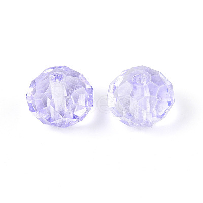 Baking Paint Transparent Glass Beads GLAA-N011-10mm-05-1