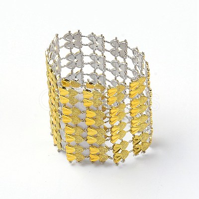 Plastic Rhinestone with Polyester Napkin Holder Adornment AJEW-WH0183-13B-1