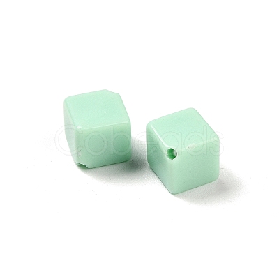 Opaque Acrylic Beads SACR-Z010-01H-1