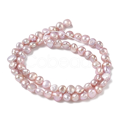 Natural Cultured Freshwater Pearl Beads Strands PEAR-C004-21C-1