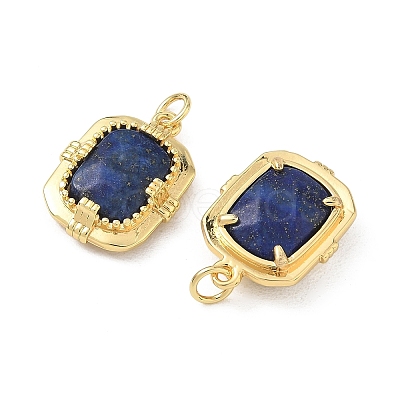 Dyed Natural Lapis Lazuli Pendants GG-CBA080E-02G-1