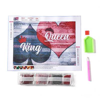 5D DIY Diamond Painting Family Theme Canvas Kits DIY-C004-64-1