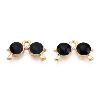 Eco-Friendly Zinc Alloy  Pendants X-ENAM-R051-05-01G-NR-1
