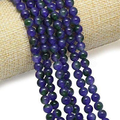 Natural Malaysia Jade Beads Strands G-B165-C02-4mm-1