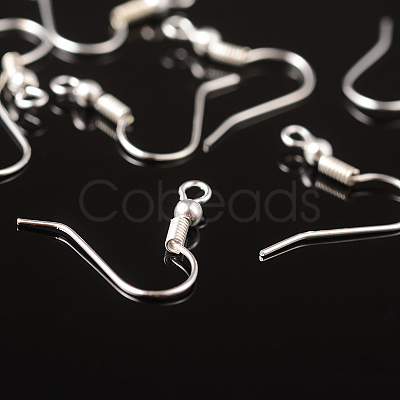 Brass Earring Hooks EC135Y-S-1