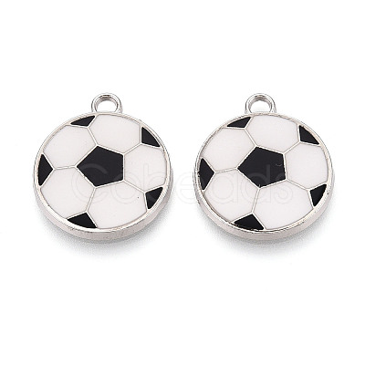 30Pcs Eco-Friendly Alloy Enamel Hollow Pendants FIND-SC0004-59-1