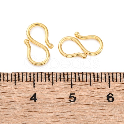 304 Stainless Steel S-Hook Clasps STAS-R157-03G-1