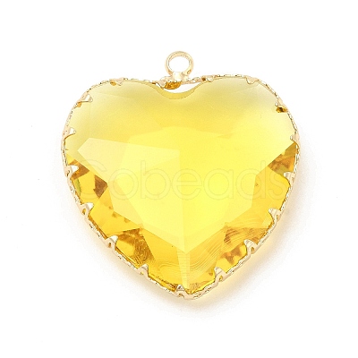 K9 Glass Pendants KK-E071-07KCG-05-1