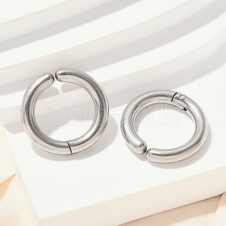 201 Stainless Steel Cuff Earring EJEW-C131-01B-P-1