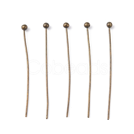 Brass Ball Head Pins RP0.5x30mm-AB-1
