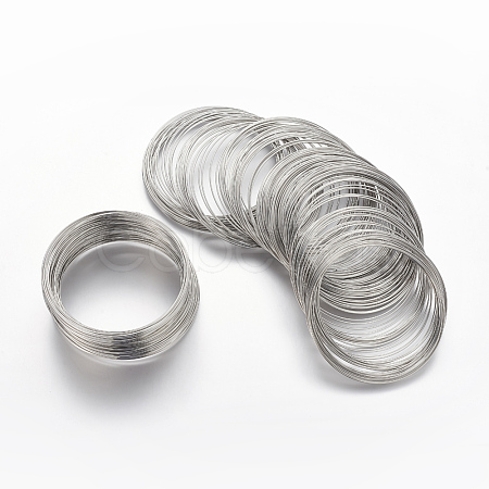 Steel Bracelet Memory Wire X-MW5.5CM-NF-1