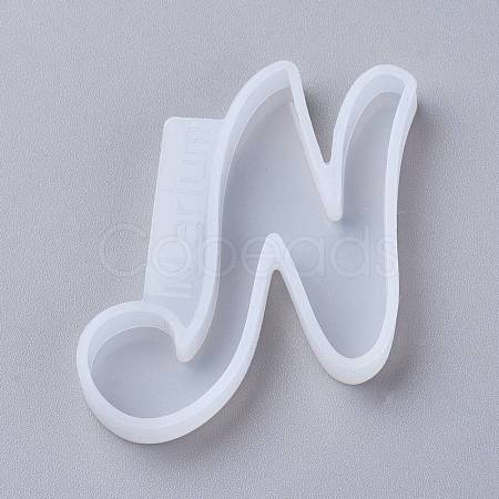 Letter DIY Silicone Molds DIY-I034-08N-1