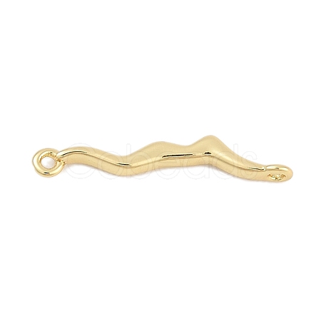 Brass Pendants KK-Q028-32G-1