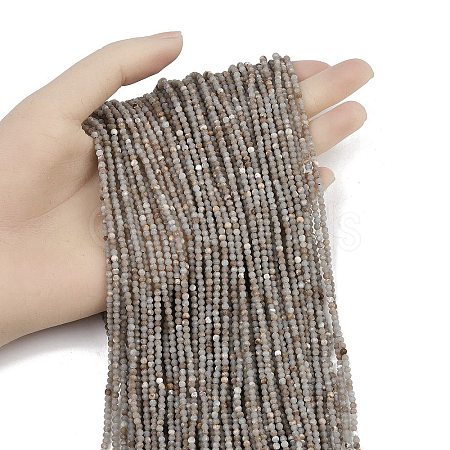 Natural Angelite Beads Strands G-RM2025-A48-A-1