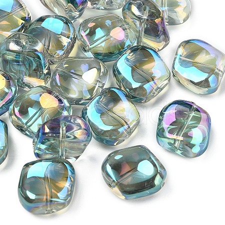 20Pcs Electroplate Glass Beads EGLA-YW0005-15G-1