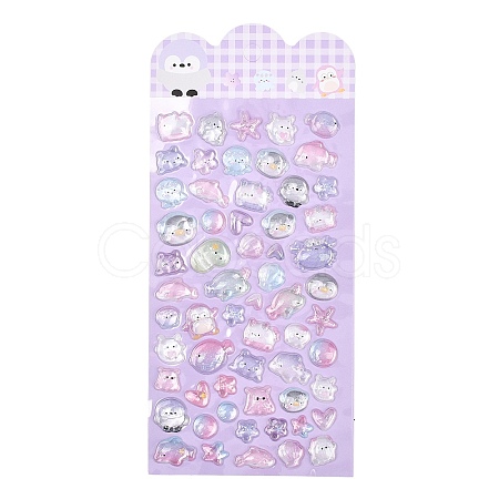 PET 3D Puffy Stickers STIC-NH0001-01B-1