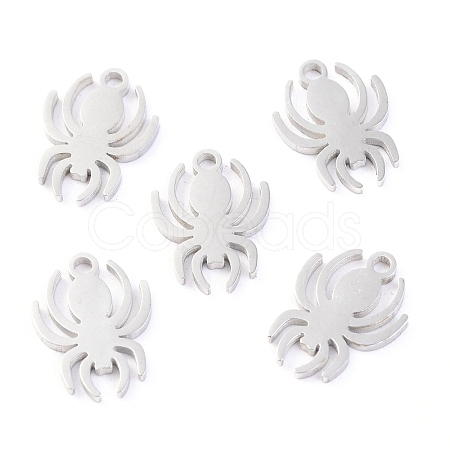 Non-Tarnish Halloween 304 Stainless Steel Charms STAS-O142-23P-1