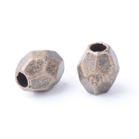 Tibetan Style Alloy Spacer Beads TIBE-Q063-29AB-NR-1