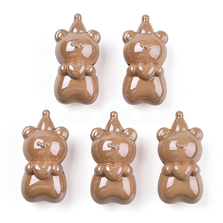 Opaque Acrylic Beads MACR-N017-96-1