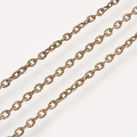 Iron Textured Cable Chains CH-0.6YHSZ-AB-1