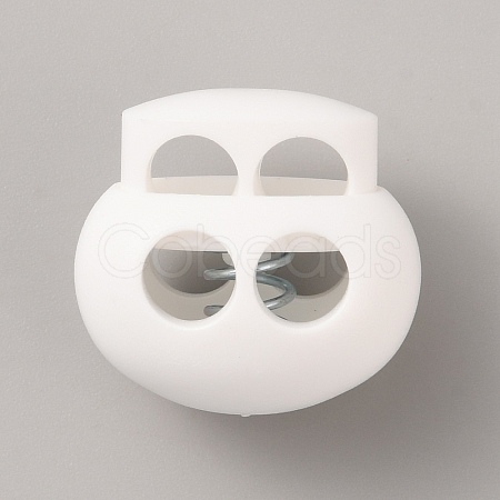 Plastic POM Cord Locks KY-WH0046-103F-1