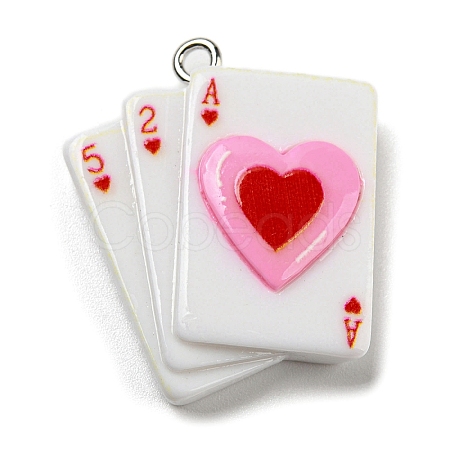 Valentine's Day Resin Pendants LS-FIND-Z010-02A-1
