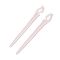 Opaque Acrylic Hair Sticks, Pink, 180x18.5x4.5mm