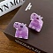 Cute Acrylic Claw Clip, Versatile Hair Accessory for Women, Hippo, 28x28mm