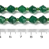 Natural Green Onyx Agate Beads Strands G-NH0001-F01-01A-5