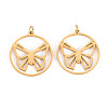 304 Stainless Steel Pendants STAS-S116-135G-1