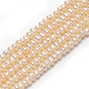 Natural Cultured Freshwater Pearl Beads Strands PEAR-L003-B-03-1