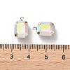 Rhinestone Pendants RGLA-P038-02P-08-3