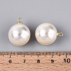 ABS Plastic Imitation Pearl Pendants FIND-H052-01I-01KCG-4