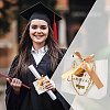 Gold Stamping Graduation Cap Paper Gift Bags CARB-FZC0001-01D-7