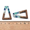 Resin and Walnut Pendants FIND-R051-03-4