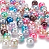 900Pcs 15 Style Rainbow ABS Plastic Imitation Pearl Beads OACR-YW0001-13-5